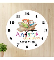 Ana Sınıfı Öğretmeni Duvar Saati