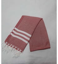 Bambu Peştemal Elmas Kırmızı