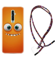 Oppo Reno 2Z 4 Lite 4 Pro 5 6 7 A31 Kılıf Boyun Asklı Rasta Silikon Dişlek 1615