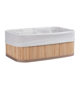 River World 3 Adet Şık ve Kullanışlı Bambu Üretim Sepet Seti