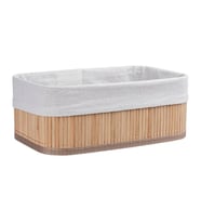 River World 3 Adet Şık ve Kullanışlı Bambu Üretim Sepet Seti