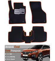 Peugeot 3008 (2017-2020) Uyumlu EVA Paspas Tam Set – Birebir Uyum,Araca Özel Tasarım,Su Geçirmez