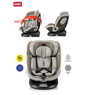 Kanz Safe N Rest I-size Oto Koltuğu Gri (Standart)
