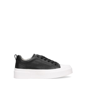 Lufian 121230038 Mia 25K Kadın Hakiki Deri Klasik Sneaker Siyah