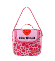 MUGGLE MU-8447 STAWBERRY PEMBE TEK GÖZLÜ BESLENME ÇANTASI