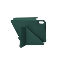 Apple iPad 2025 10.9 10.Nesil (A16) Edz Manyetik Standlı Tablet Kılıfı - Koyu Yeşil