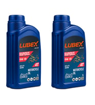 Lubex Rapidus 15W-40 1 Lt 4 Zamanlı Motosiklet Yağı (2 Adet)