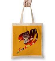 Natsu Dragneel Anime Manga Fairy Tail Bez Çanta Uzun Saplı
