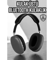 P9 Plus Kulaklık Siyah Bluetooth Bağlantılı Kulak Üstü Kablosuz Anc Özelliği