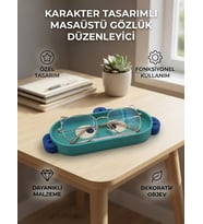 Karakter Figür Tasarımlı Gözlük Tutucu ve Çok Amaçlı Organizer