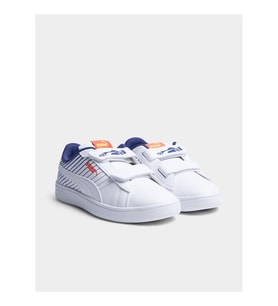 Puma Smash 3.0 Poised 2 Race Çocuk Spor Ayakkabı BEYAZ