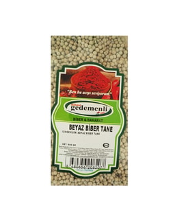BEYAZ BİBER TANE 500 GR