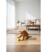 Runaway Hareketli Çiçek Kedi Oyuncağı USB Şarjlı