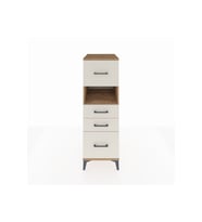 Kronos Dolap Tek Raflı 4 Çekmeceli 44x59x134 Çam-Aytaşı