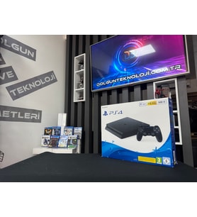 PlayStation 4 Slim 500GB Tek Kol Kutulu (İKİNCİ EL)