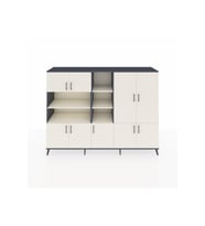 Hyperion Dolap 14 Raflı 9 Kapaklı 220x44x163 Antrasit-Aytaşı