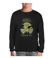 Imagine Dragons - Radioactive Siyah Çocuk Sweatshirt