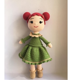 Sude Bebek Amigurumi Organik Oyuncak
