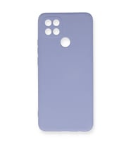 Oppo A15 Kılıf Nano İçi Kadife Silikon - Lila