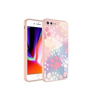 Apple iPhone SE 2022 Uyumlu Kılıf Kamera Korumalı Desenli Sert Silikon Zore Epoksi Kapak (Model 4)