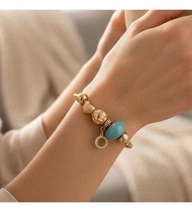 XUPİNG JEWELRY PANDORA BİLEKLİK TURKUAZ