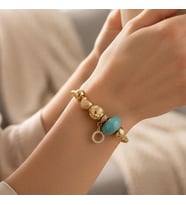 XUPİNG JEWELRY PANDORA BİLEKLİK TURKUAZ