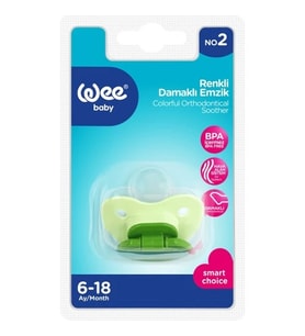 Wee Baby 2 No Emzik Silikon Damaklı Askılı