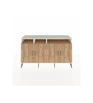 Kronos Konsol 6 Raflı 4 Kapaklı 176x59x99 Aytaşı-Çam
