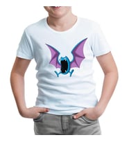 Pokemon Go - Zubat Beyaz Çocuk Tshirt