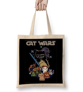 Star Cat Wars 015 Bez Çanta Uzun Saplı