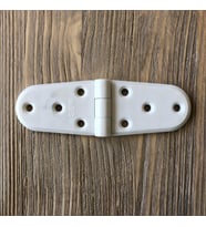Plastik Oval Menteşe 11cm - 2 Adet Beyaz (Çok Renkli)