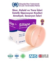 Advancis Medical UK Siltape Soft Silikon Bant 4cm x 1,5mt
