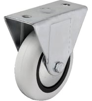 Hts 355 - 75x25 mm PVC Makaralı Sabit Teker 4 Adet