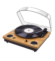 *ÜCRETSİZ KARGO Record Master TT249 Retro Pikap Bluetooth + Mp3 Kayıt Özelliği Tüm Plakları Çalabilen Pikap 33, 45, 78 Devir (Karışık)