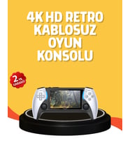 HDMI Çıkışlı Çok Fonksiyonlu Renkli Ekranlı El Konsolu
