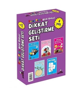 Okul Öncesi 4 Yaş Dikkat Geliştirme Seti (5 )