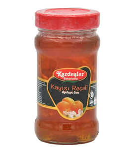 Kardeşler Kayısı Reçeli Cam Kavanoz 380 G