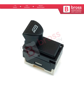 Fiat Siena Albea Palio Strada MK1 178 98809717 İçin Ön Dış Sol Cam Açma Düğmesi 6 Pin Beyaz Soket