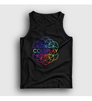 Presmono Unisex Siyah Logo A Head Full Of Dreams Coldplay Atlet 470170tt