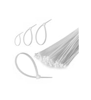 50 Adet Plastik Cırt Kelepçe Kablo Bağı Kablo Düzenleyici-4.8 X 380 MM