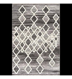 Hoom Rugs Step 2206 Gri İskandinav Halı