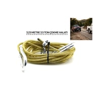 ÇELİK - PVC KAPLAMALI 3.5 TON 3.25MT OTO ÇEKME HALATI (5343)