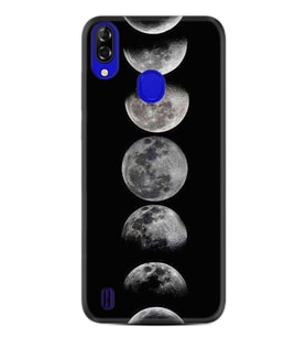Reeder P13 Blue Plus Kılıf Desenli Silikon Moons 1354