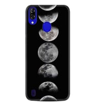 Reeder P13 Blue Plus Kılıf Desenli Silikon Moons 1354