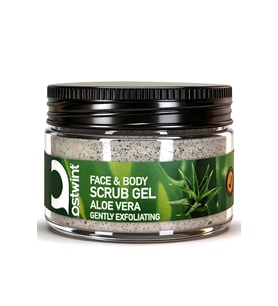 Ostwint Yüz, Vücut Peeling Scrub Aloe Vera 300ml Temizleyici Pürüssüzleştirici Dolaşımı Hızlandırıcı