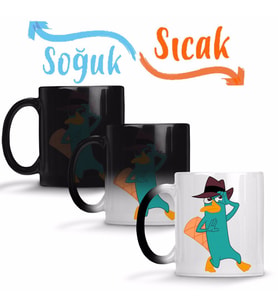 Phineas e Ferb Sihirli Kupa Bardak Porselen