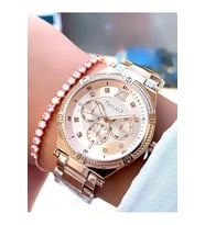 Ferrucci 1. Sınıf Çelik Şık Yeni Sezon Spor Model Kadın Kol Saat+Bileklik Hediyeli (Rose)