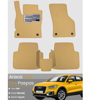 AUDİ Q2 (2016-2020) Uyumlu EVA Paspas Tam Set–Araca Özel,Su Geçirmez,Hızlı ve Kolay Montaj
