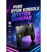 Mobil Oyunlar İçin Joystickli Ergonomik Gamepad Kontrol Cihazı