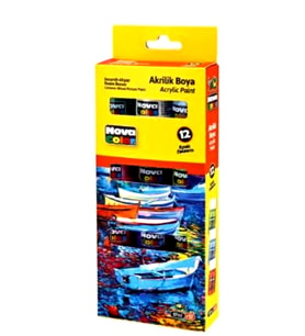 Nova Color Akrilik Boya 17ml x12